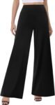 Women's High Waist Stretchy Wide Leg Palazzo Pants