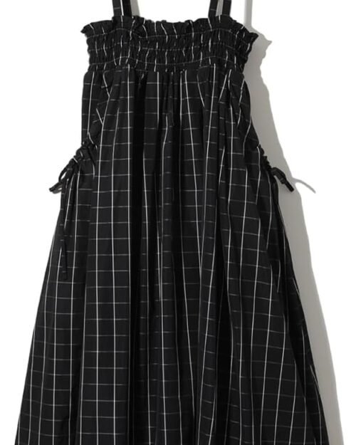 Women's Ruched Pocket Suspender Skirt