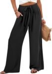 Women's High Waist Flowy Wide Leg Palazzo Pants